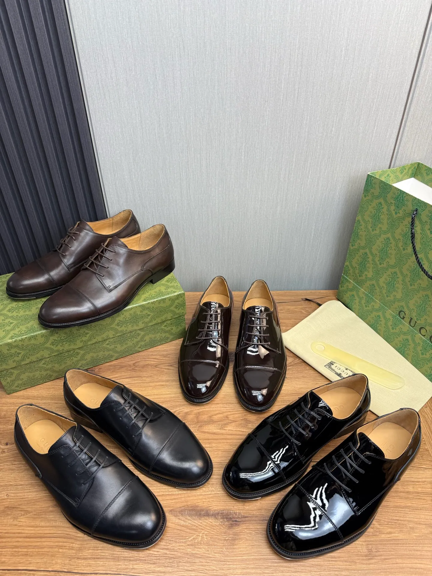 Men's shoes 💰680💰 GUCCI Gucci. Men's business casual leather shoes, all made of imported original brand leather, just to create a more comfortable wearing experience. Upper: original cowhide + imported cowhide lining, original non-slip and wear-resistant outsole ✔️36-45 (38.45 non-refundable)